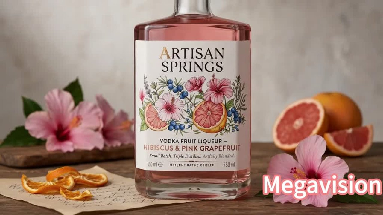 Latest company case about Textured Paper + Embossing + Gold Foil – Premium Fruit Liqueur Label
