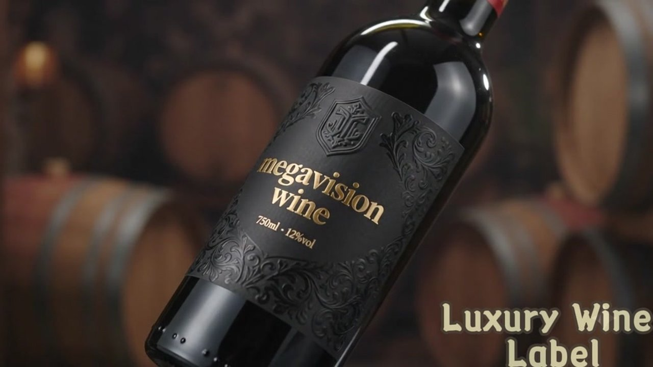 Latest company case about Textured Paper + Embossing + Gold Foil – Luxury Red Wine Label