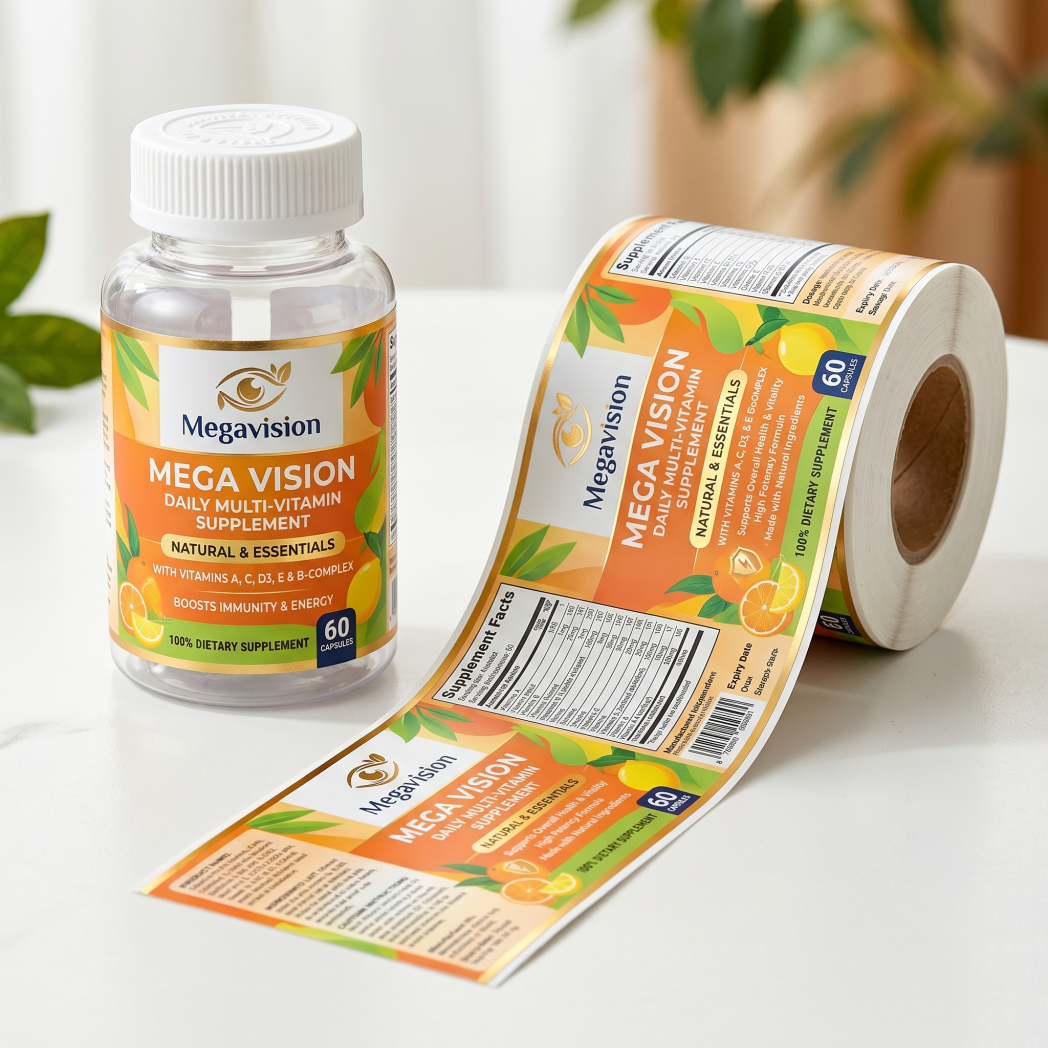 Latest company case about Custom Vitamin Supplement Labels for Global Brands
