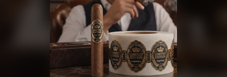 Latest company case about Hot Stamped Textured Paper Cigar Labels – Limited Edition Packaging Case