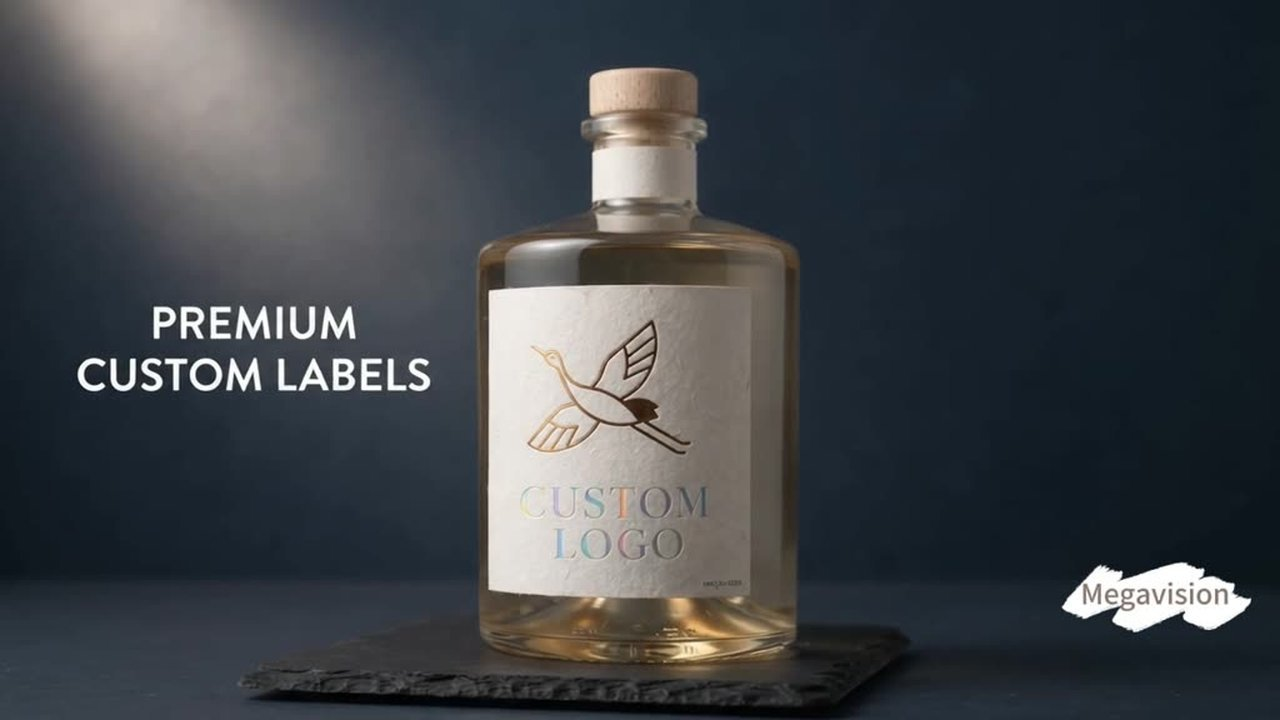 Latest company case about Custom Textured Paper Liquor Labels
